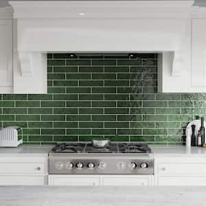 Viva Antic Verde 3 in. x 12 in. Ceramic Wall Tile (4.16 sq. ft./Case)