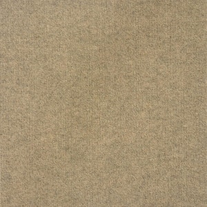 Contender Brown Residential/Commercial 24 in. x 24 Peel and Stick Carpet Tile (15 Tiles/Case) 60 sq. ft.