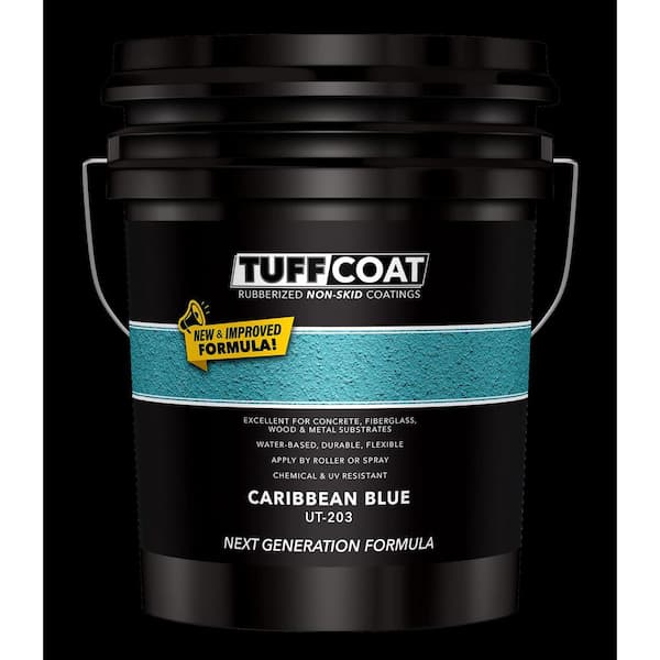 UT-203 5-Gl Caribbean Blue Interior/Exterior, Concrete/Wood/Fiberglass/Metal Paint