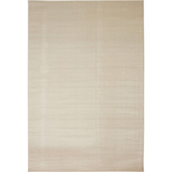 Unique Loom Williamsburg Solid Beige 6' 0 x 9' 0 Area Rug