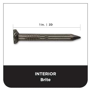 1 in. (2D) Brite Fluted Masonry Nail 1 lb. (189-Count)