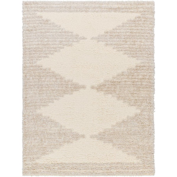 Livabliss Everton Plus Beige Global 2 ft. x 3 ft. Indoor Area Rug