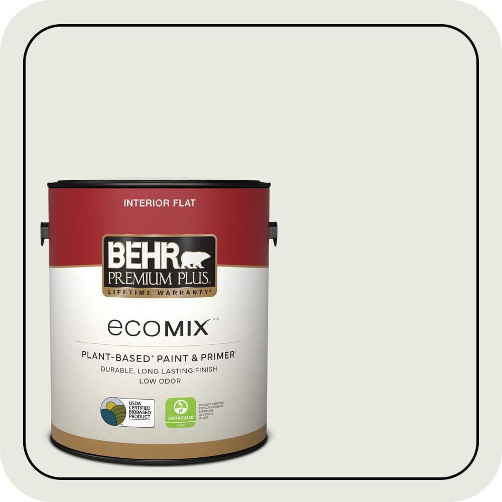 1 gal. #BWC-30 Diamonds Therapy Flat EcoMix Plant-Based Interior Paint & Primer price history on PriceWatchPro