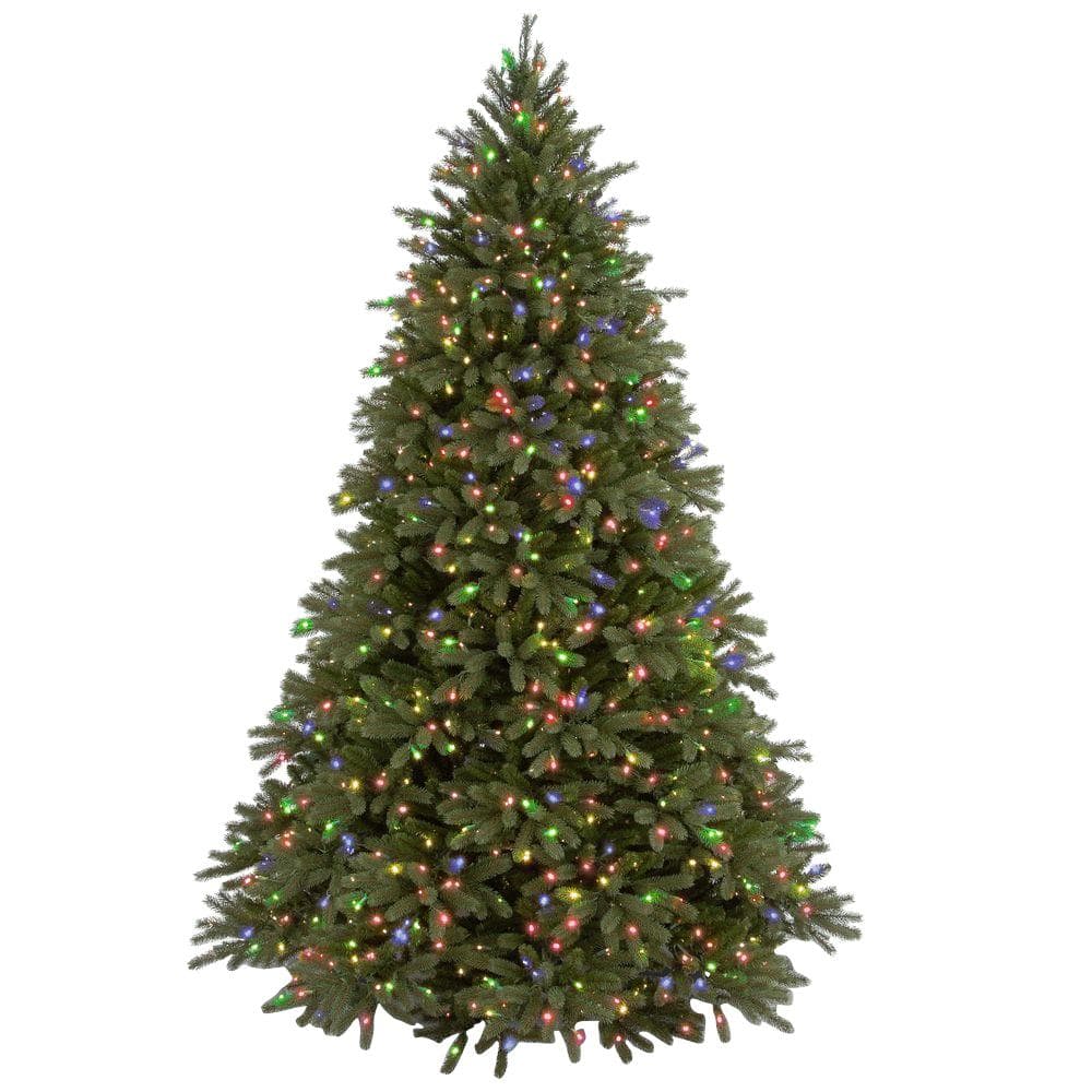 National Tree 7.5ft. Multicolor Pre-Lit Jersey Fraser Tree -  National Tree Company, PEJF1-301-75