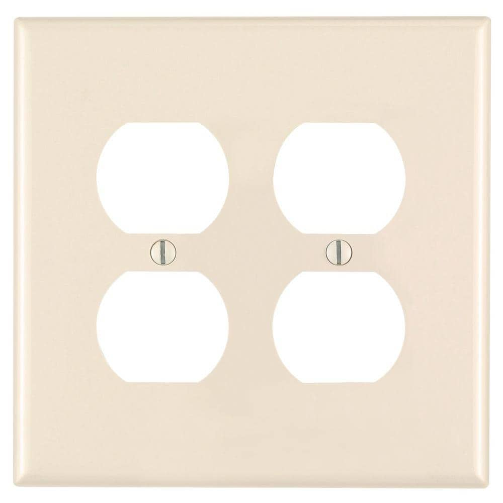 Have a question about Leviton 2-Gang Light Almond Duplex Outlet 