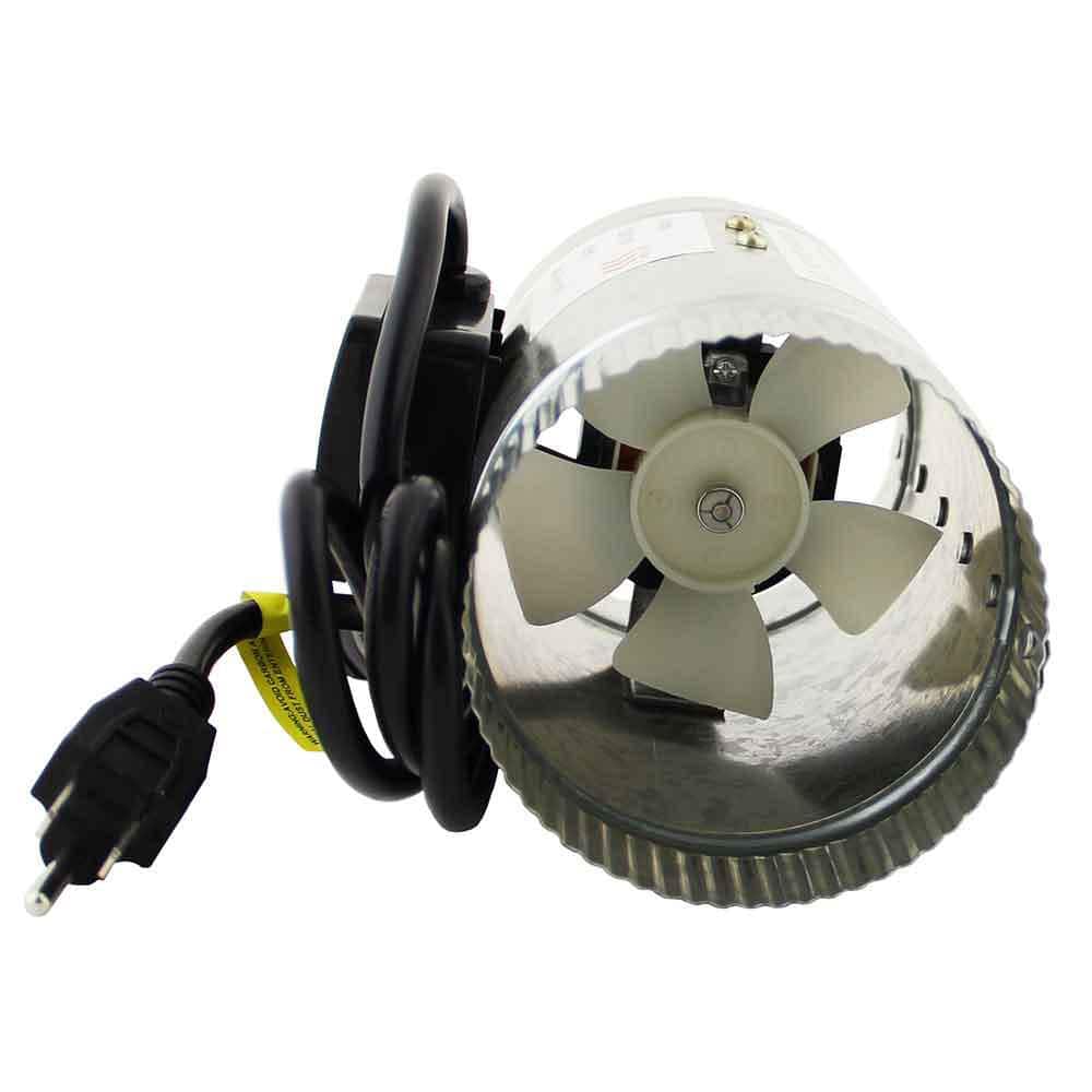 In-line Dryer Booster Fan With 1 Inlet, Exhaust Fans