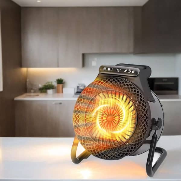 Ahfiwaso 1500-Watt Electric Forced Air Outdoor Greenhouse Ceramic