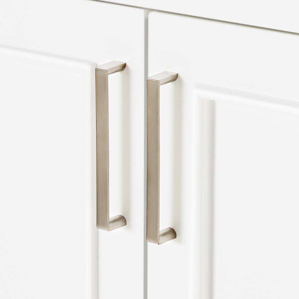 Stafford 72" White Double Vanity with Carrara Marble Top