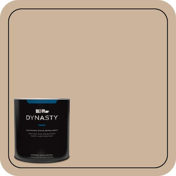 BEHR DYNASTY 1 qt. #T17-03 Sepia Filter Satin Enamel Interior Stain-Blocking Paint and Primer
