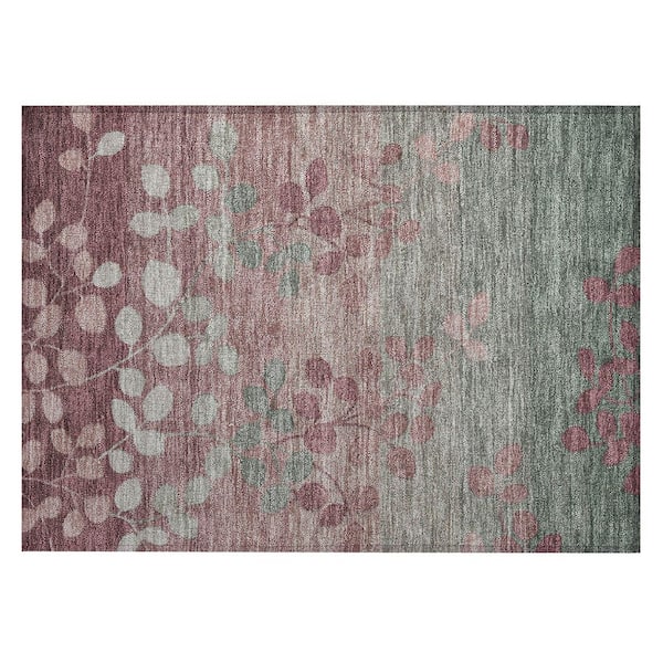 Chantille Machine Washable Indoor/Outdoor Abstract ACN1900 Blush 2 ft. x 3 ft. Accent Rug