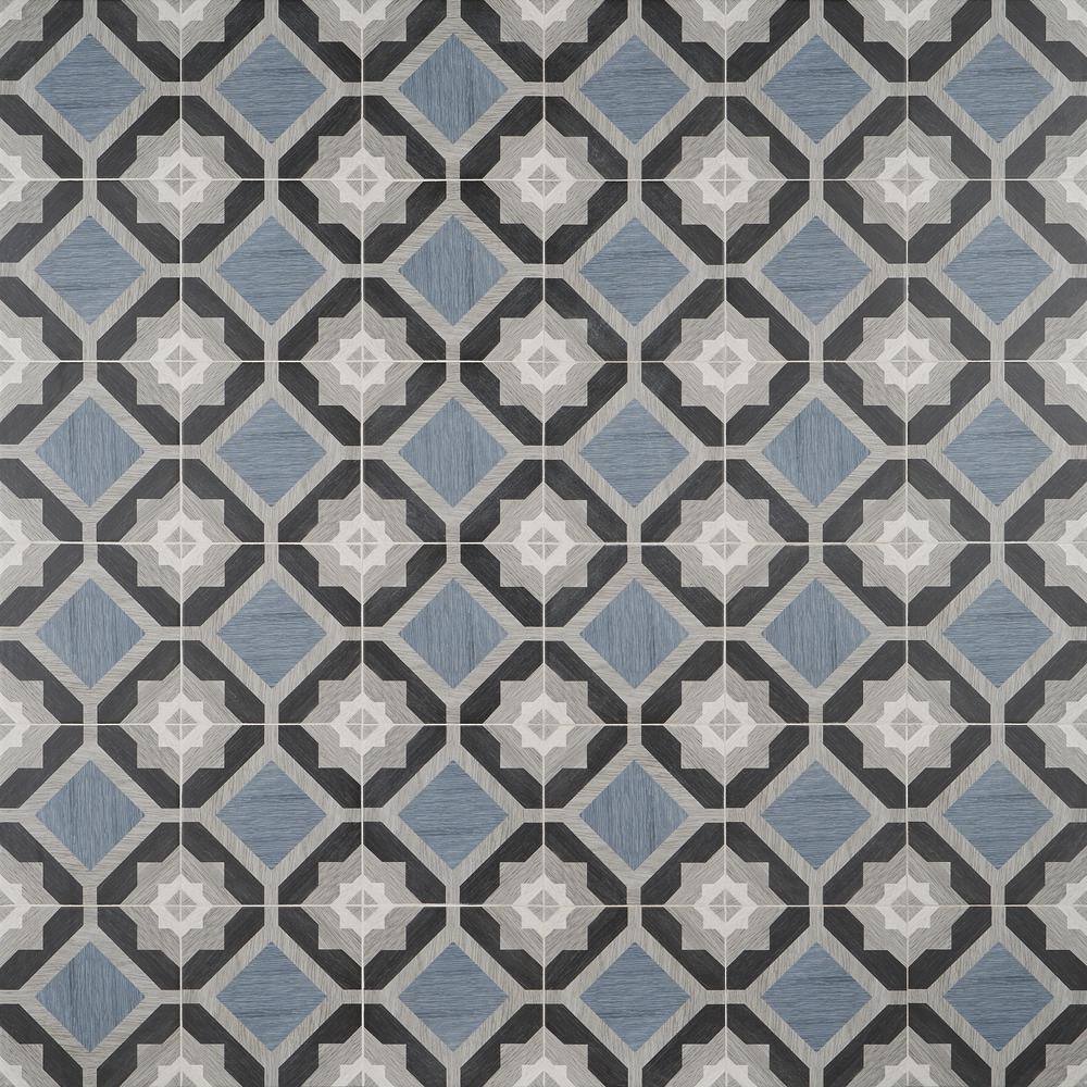 Ventura Starwood 8" x 8" Multicolor Matte Porcelain Tile