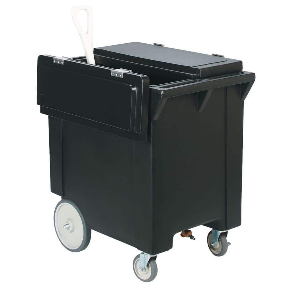 Carlisle 200 lb. 30.75 in. W Black Insulated Ice Caddy