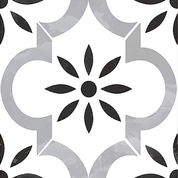 MSI Azila 8 in. x 8 in. Glazed Porcelain Floor and Wall Tile (0.44