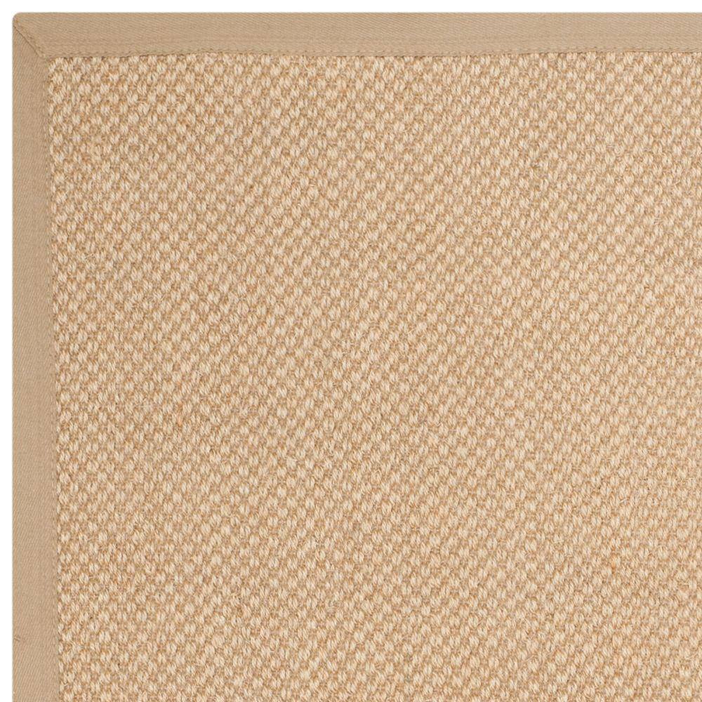 Maize and Linen Hand-Knotted Reversible Area Rug, 4' x 6'