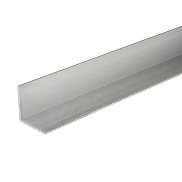 Everbilt 1-1/2 in. x 96 in. Aluminum Angle with 1/16 in. Thick-DISCONTINUED
