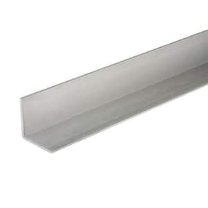 3/4 in. x 36 in. Aluminum Angle Bar with 1/16 in. Thick