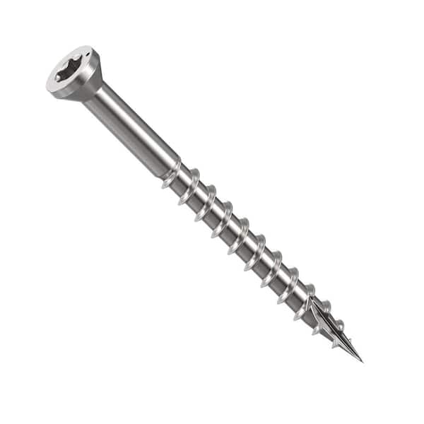 CAMO 2 in. #8 316 Stainless Steel Premium Star Drive Trim Screws (100-Count)