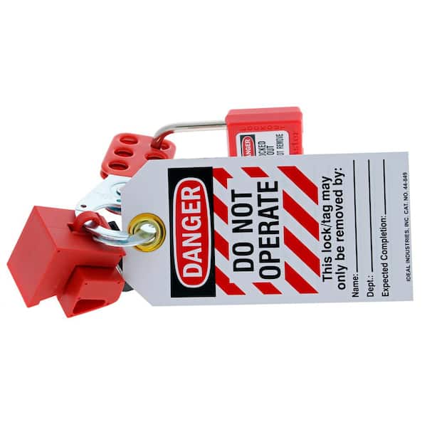 IDEAL 480/600-Volt Single/Multi-Pole Lockout 44-807 - The Home Depot