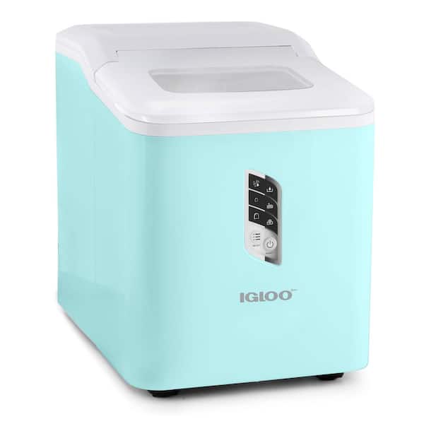 Costway 14 in. 26 lbs. Portable Compact Electric Ice Maker Machine Mini  Cube in Red BXDJ-7G5DRE - The Home Depot