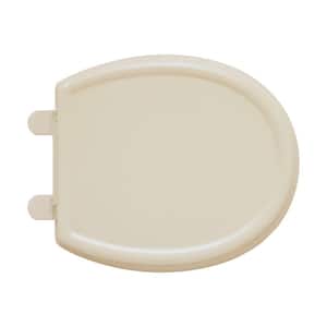 Cadet 3 Slow Close Round Closed Front Toilet Seat in Bone