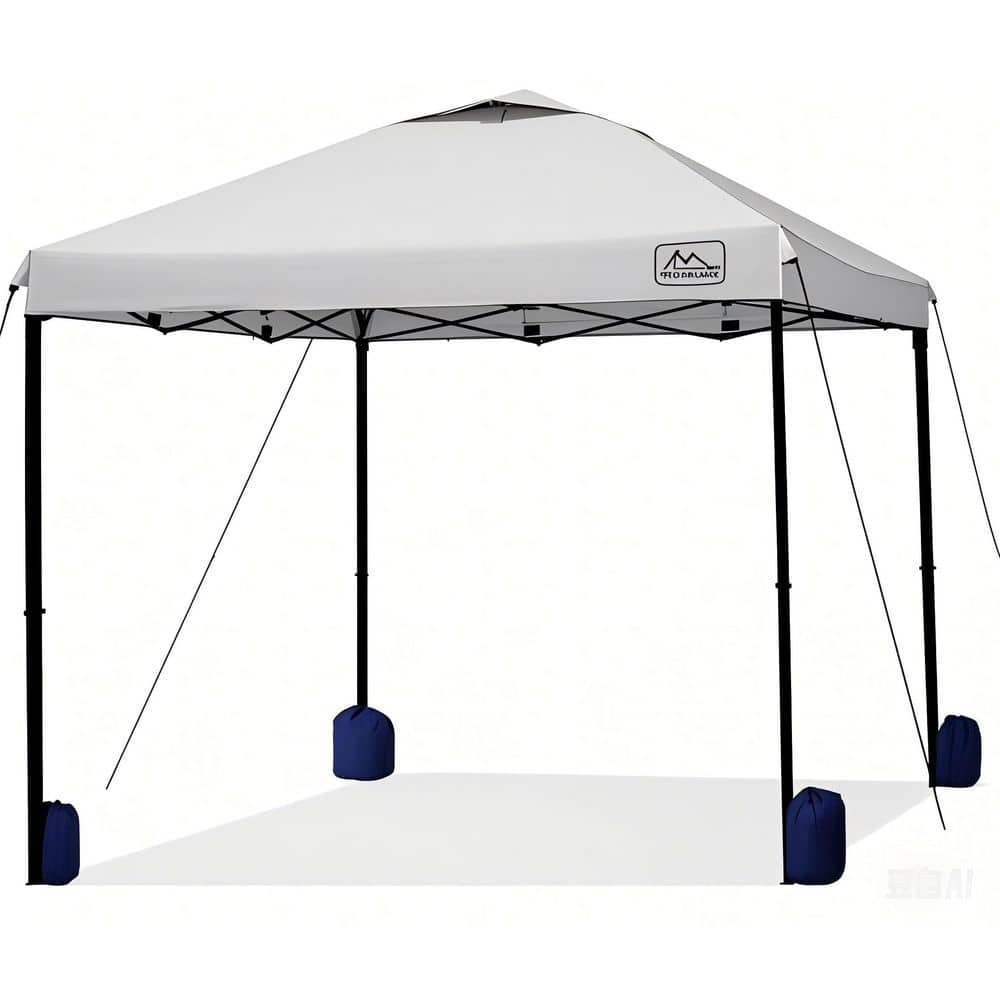 10 ft. x 10 ft. Pop Up Commercial Canopy Tent-Waterproof and Portable Outdo