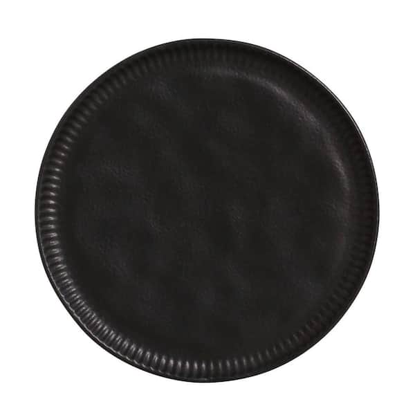 Matte Black Linhas Dinner Plate (Set of 6)