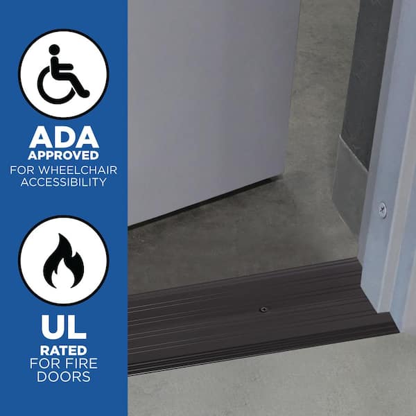 M-D Building Products 6 in. x 1/4 in. x 36 in. Bronze Aluminum