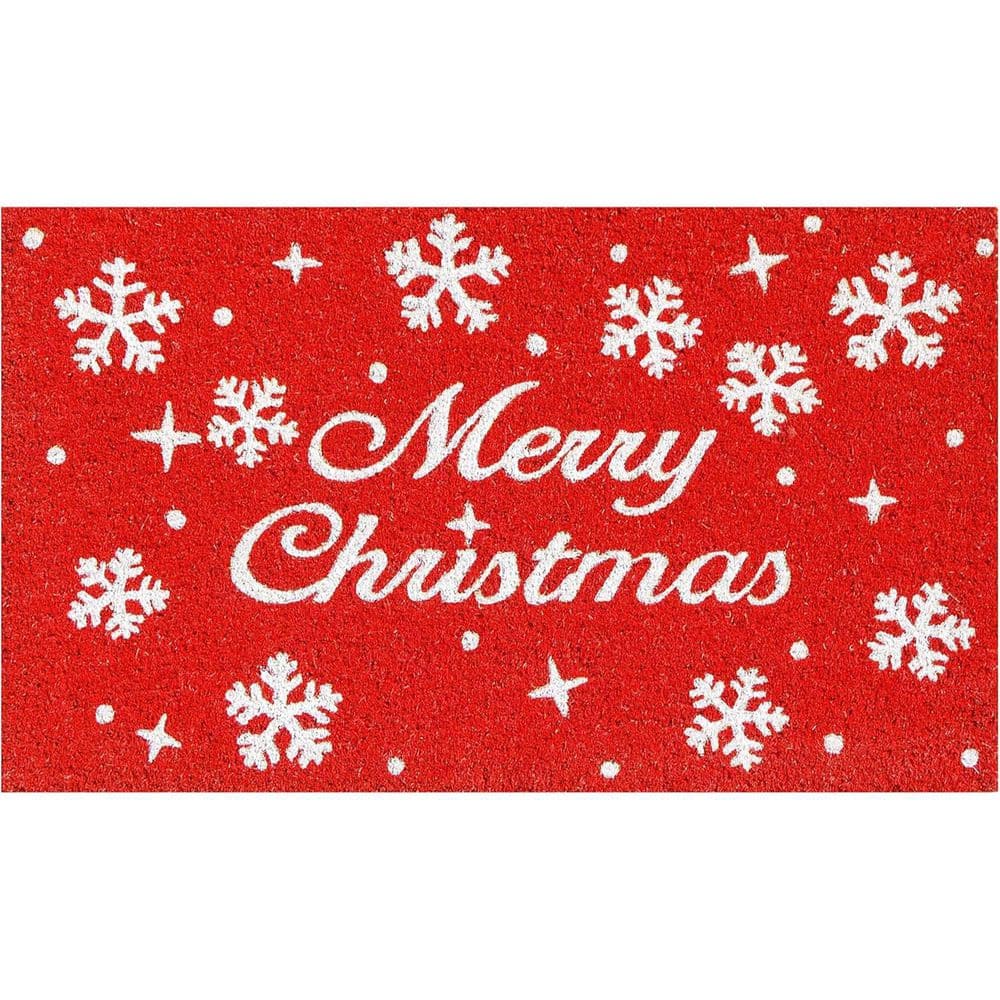 Multi-Colored 36 in. x 24 in. Coir Outdoor Door Mat price history on PriceWatchPro