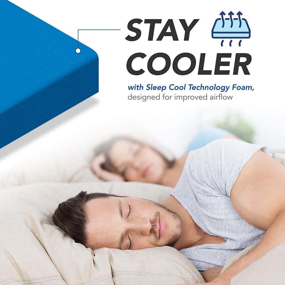 RV Short King Medium Firm Gel Memory Foam Mattress