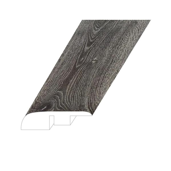 Romulus Celestial Shadow 0.59 in. T x 1.38 in. W x 94.49 in. L Vinyl End Cap Molding