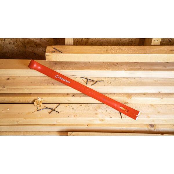 Crescent 18 in. Steel Wrecking Bar PB18 - The Home Depot