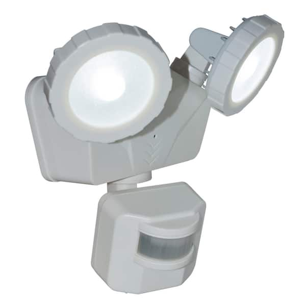 Novolink 160° White Solar LED Motion Outdoor Activated Light