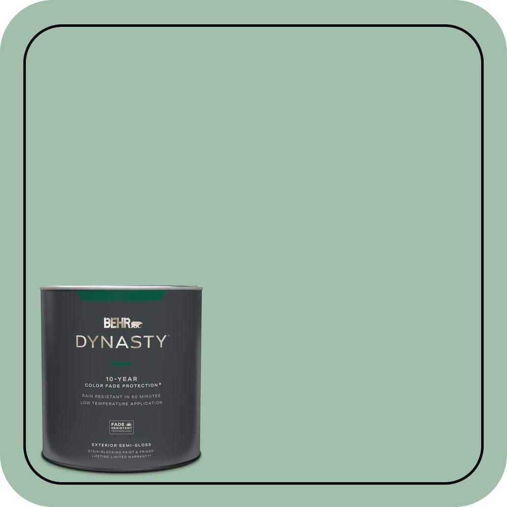 1 qt. #MQ6-13 Spring Reflection Semi-Gloss Enamel Exterior Stain-Blocking Paint & Primer price history on PriceWatchPro
