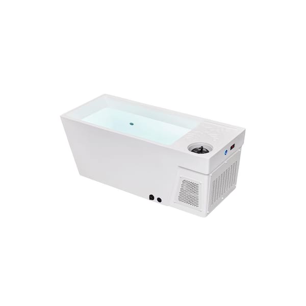 SIERRA SPAS Cold Plunge All in 1 Person 79 in. 1/2 Hp Chiller 110V Plug and Play with Cover