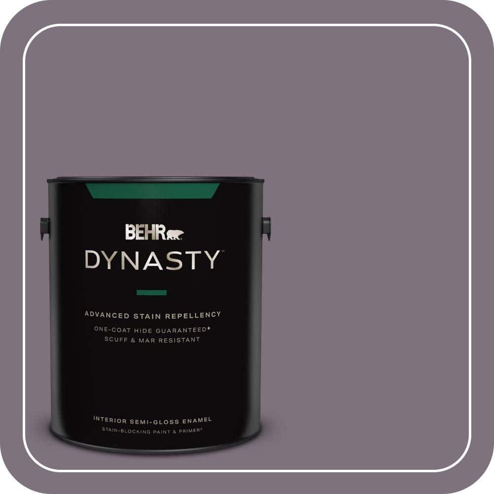 1 gal. #N100-5 Plush Velvet One-Coat Hide Semi-Gloss Enamel Interior Stain-Blocking Paint & Primer price history on PriceWatchPro