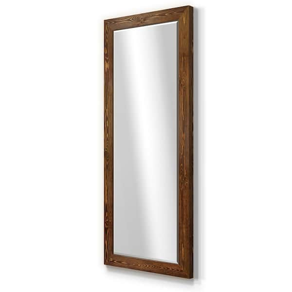 Edge Walnut Standing Mirror + Reviews