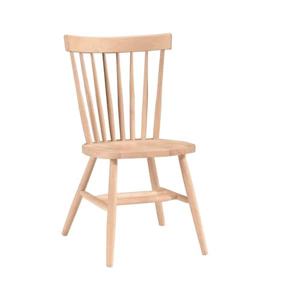 International Concepts Unfinished Wood Copenhagen Dining Chair