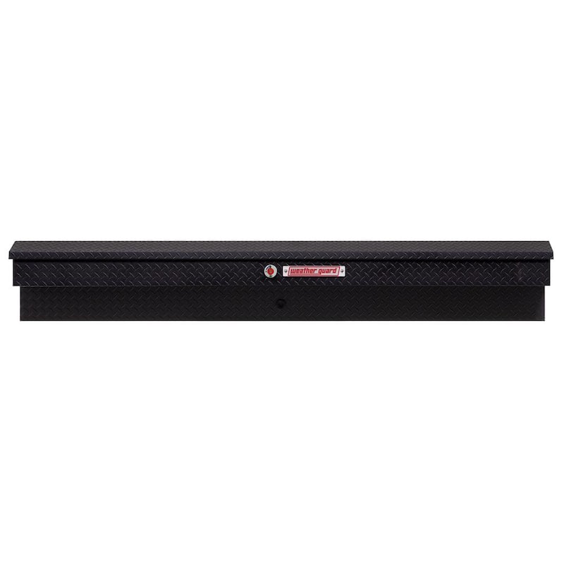 87.25 in. Matte Black Aluminum Long Lo-Side Truck Tool Box