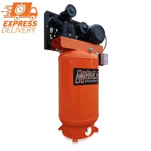 Industrial Series 80 Gal. 7.5 HP 2 Stage 1-Phase Stationary Electric Air Compressor