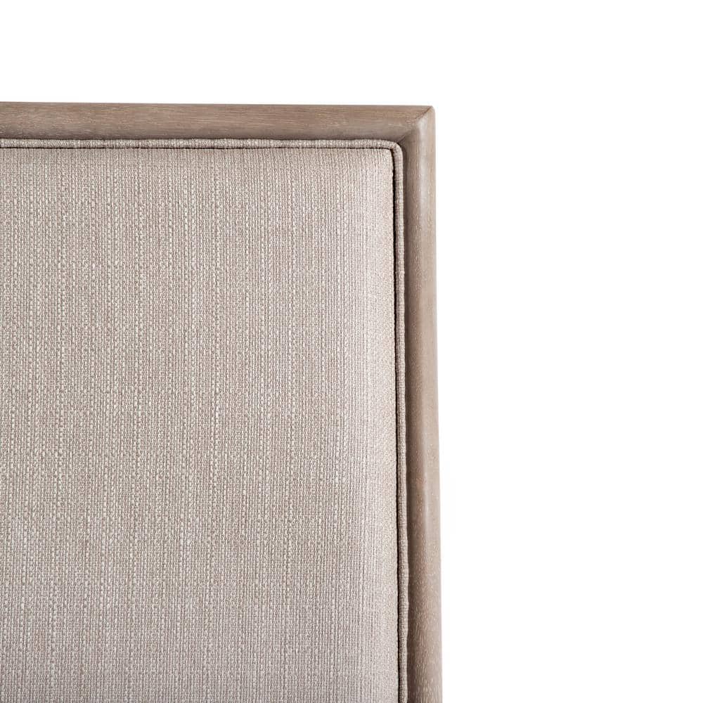 Natural Ash Upholstered High Back Side Chair