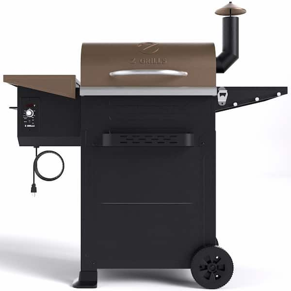 Z GRILLS Wood Pellet Grill & Electric Smoker Combo w Auto Temp Control -  20535685