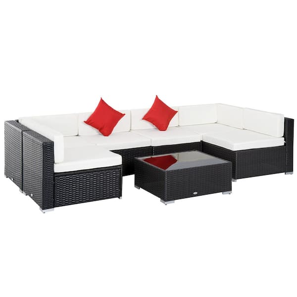 Outdoor Pe Wicker Patio Sofa Sets, Modern Rattan Outdoor Furniture