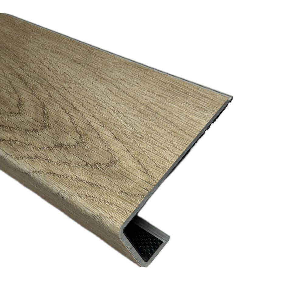 Hydrostop Miami Waves 0.2 in. T x 4.5 in. W x 46 in. L Stair Nose Molding price history on PriceWatchPro