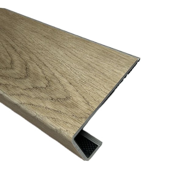 Deco Products Hydrostop Miami Waves 0.2 in. T x 4.5 in. W x 46 in. L Stair Nose Molding