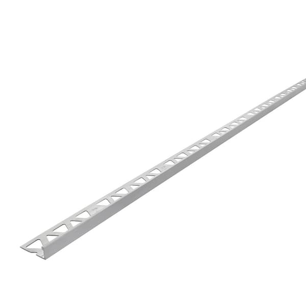 Mill 1.13 in. W x 96 in. L Aluminum 5/16 in. Tile Edge Trim