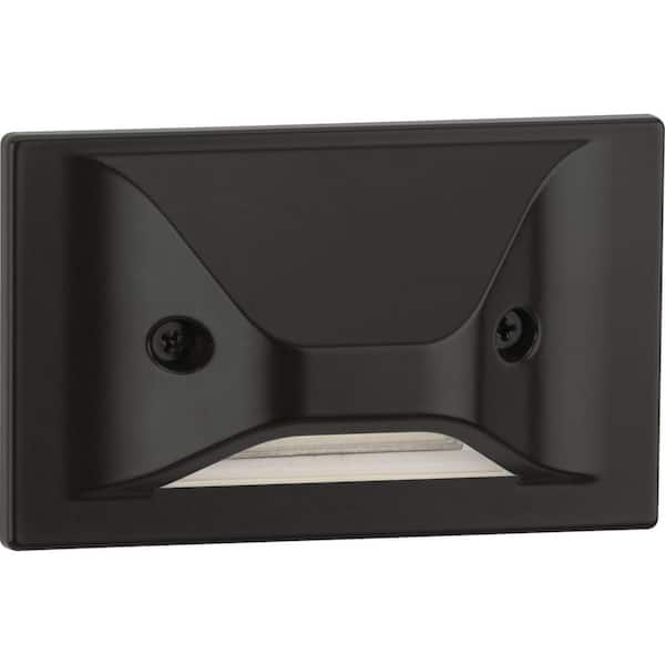 4.5-Watt 3000K Antique Bronze Hardwired Integrated LED Wall or Step Light