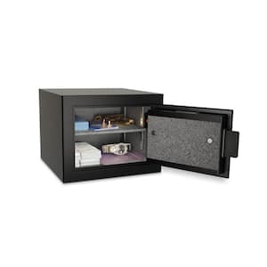Onyx 0.5 cu. ft. Fireproof Home and Office Safe with Electronic Lock, Matte Black