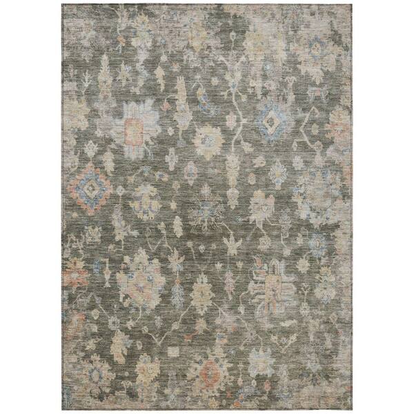 Chantille Machine Washable Indoor/Outdoor Abstract ACN2355 Fern 3 ft. x 4 ft. Area Rug