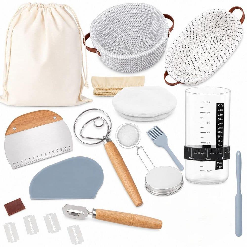 Sourdough Starter Kit, Sourdough Bread Baking Supplies, Sour Dough Starter Kits, Sourdough Tools for Home And Kitchen