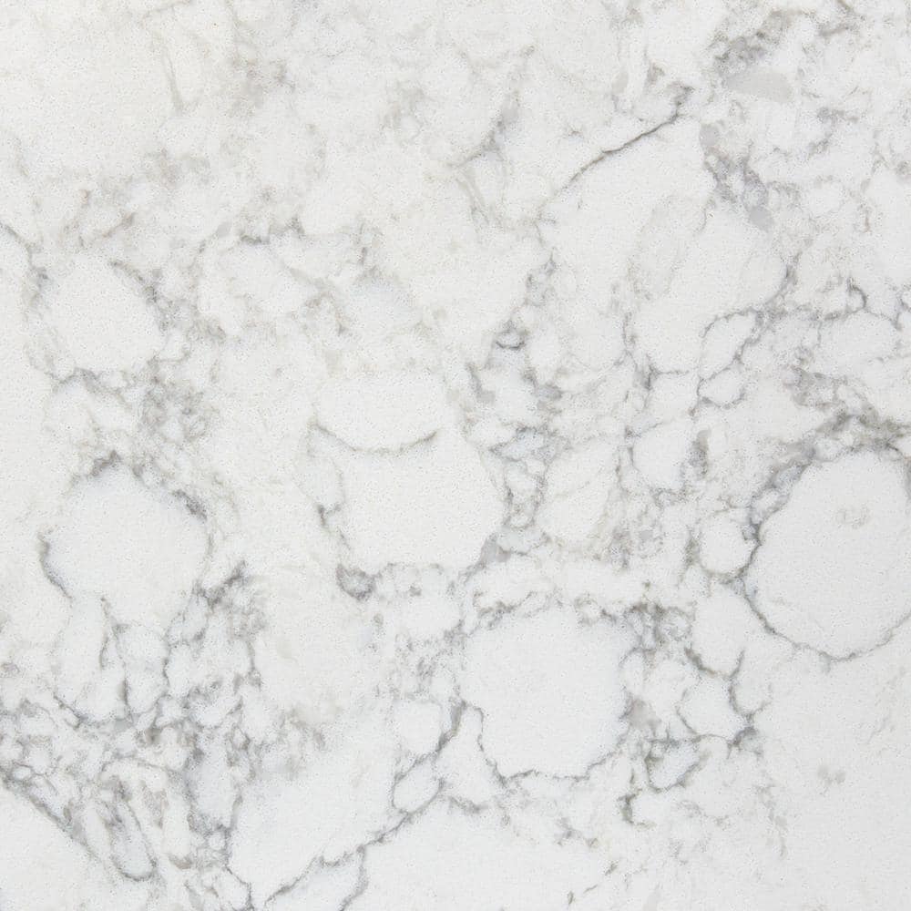 Viatera In X In Quartz Countertop Sample In Karis Lg A L Vt The Home Depot